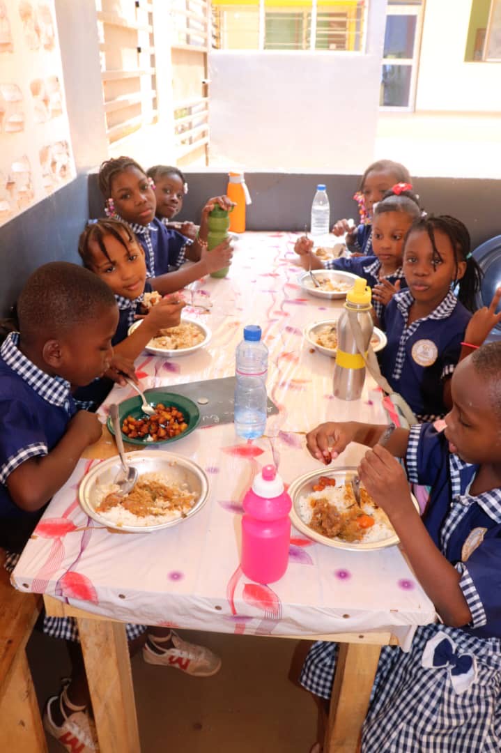 Repas scolaire équilibré